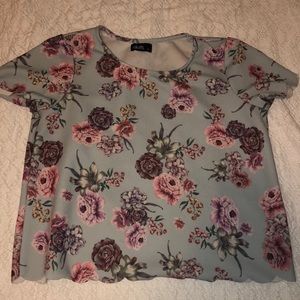 dotti (australian brand) flower blouse